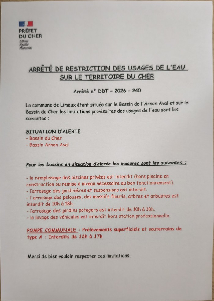 restriction 25.06