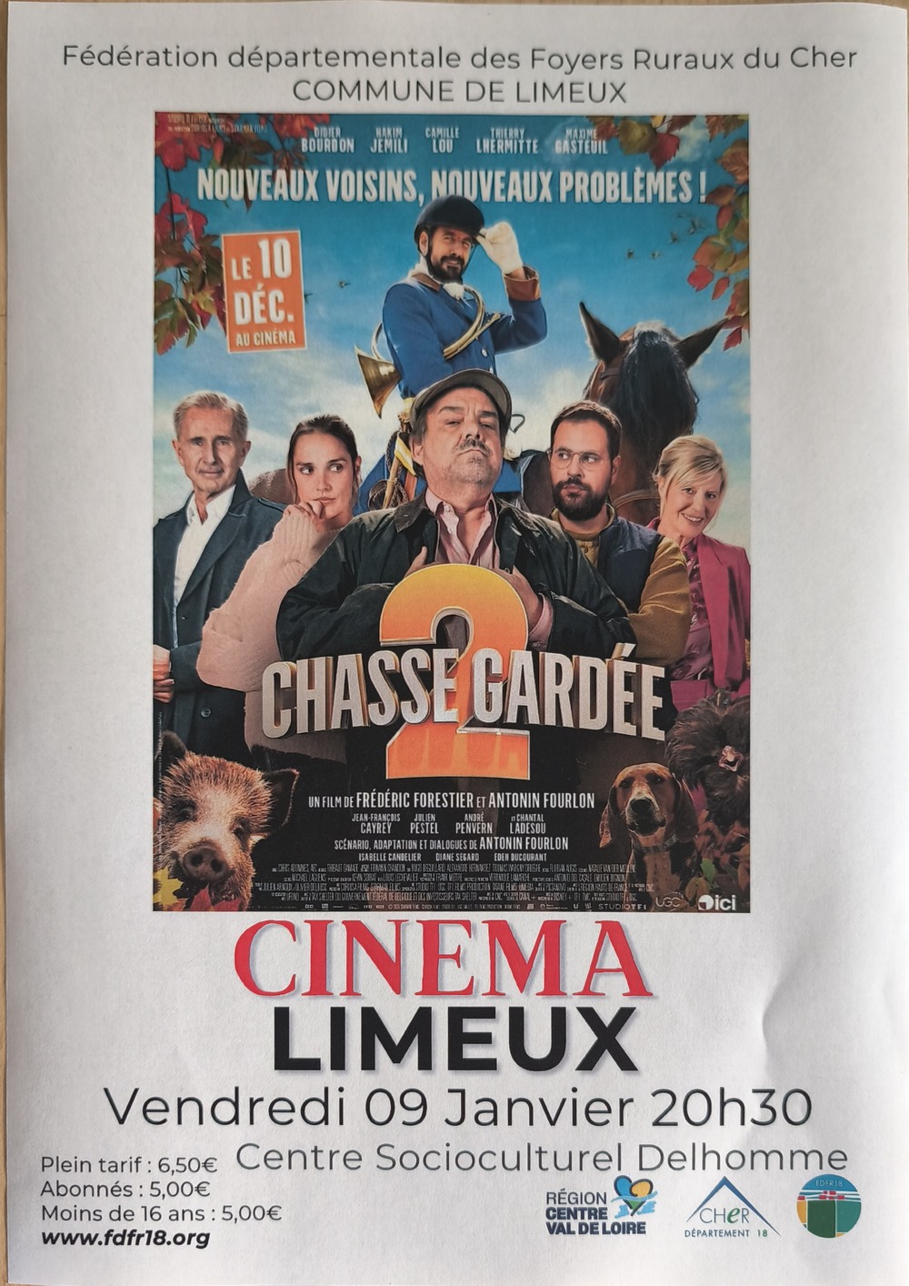 affiche ciné janvier